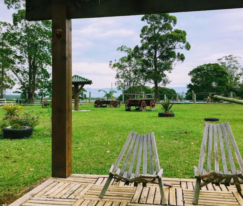 Haras Trevo De Ferro, Praia, Piscina E Campo Torres Buitenkant foto