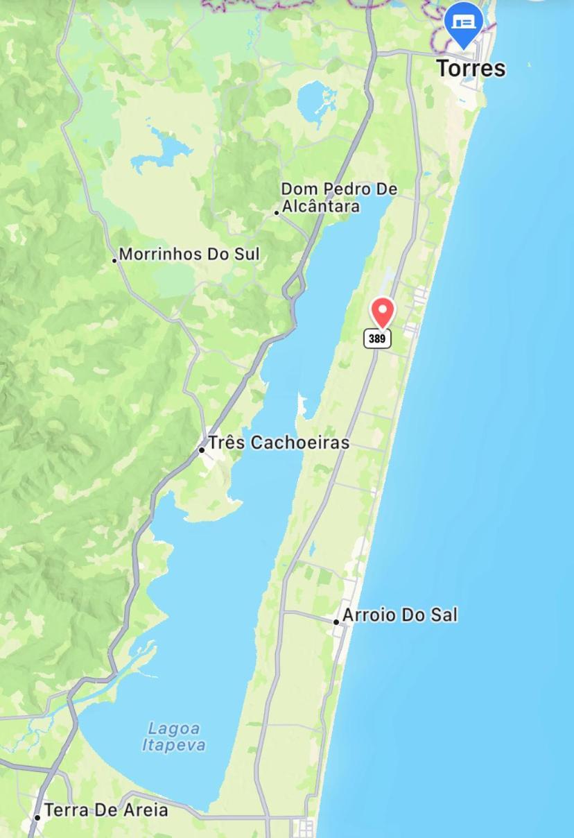 Haras Trevo De Ferro, Praia, Piscina E Campo Torres Buitenkant foto